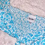 Isabelle’s Cabinet Floral Cut out Mini Dress size Large Blue Photo 5