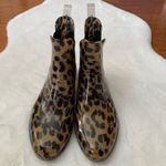 J.Crew  Leopard Print Chelsea Rain Bootie Photo 3