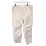 Anthropologie Pilcro A+ The Roamer White Pants Baggy Cargo Carpenter Womens 16W Photo 3