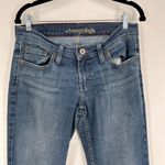 American Eagle Y2K Outfitters Womens Stretch Hipster Jeans Blue Size 6 LONG Tall Photo 3