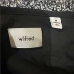 Wilfred  Camelot Dress Navy White‎ Floral Midi Cap Sleeve Medium Chiffon Photo 12