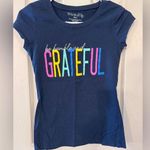 Wound Up Navy Blue Grateful Tee Short Sleeve Photo 0