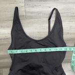 SKIMS NWT  Scoop Neck One Piece Swimsuit Onyx Black Size S SOLD OUT Photo 6