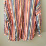 Urban Outfitters  Stripe Twill Button Through Shirt Sz XS Photo 6