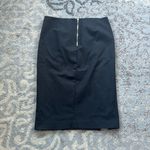 Marciano  Zipper Slit Pencil Skirt Black 8 Photo 4