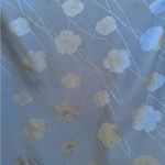 A New Day Long Sleeve Surplice Top Blouse Solid Black Floral Size small EUC Photo 5