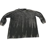 Fantastic Fawn Gray Mineral Wash Cotton Oversized Tunic length Crewneck Shirt Photo 6