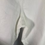 st. john's bay  White Capri Pants Women's‎ Size 16 Mid Rise Stretch Summer New Photo 4
