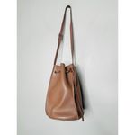 MANSUR GAVRIEL Hazelnut Brown Tan Cowhide Leather Soft Mini Bucket Bag Photo 2
