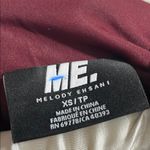 Melody Ehsani 💖 Melody Eh$ani x LA BeautyCon Oversized Maroon Fingerprint Coach's Jacket Photo 4