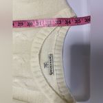 Made for me to look amazing sweater‎ dress, short sleeve crew neck, size Large White Photo 8