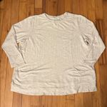 J.Jill Heather Beige Cotton Blend Crewneck Photo 1