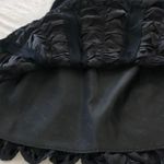 WD•NY Black A-Line Skirt Photo 2