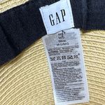 Gap Floppy Wide Brim Woven Paper Beach Hat EUC Photo 5