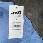 Avia  Women's Light Blue Double Scoop -Low Support Sports Bra Photo 2