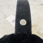 UGG  AUSTRALIA Solid Black Sheepskin Earmuffs Photo 4