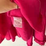Andrée  by Unit Fuchsia Boho‎ Ruffle Tiered Peasant Blouse Size M Photo 6