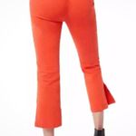 BDG Gelato Cropped Kick Flare Coral Zip-Back Jeans Photo 1