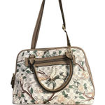 Giani Bernini  Women's Floral Dome‎ Satchel Bag Neutral Design Photo 0