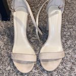 Wild Diva Nude suede heels Photo 4
