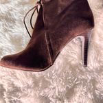 Carlos Santana  Brown Suede Ankle Boots Photo 2