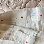 Loft Ann Taylor Linen Blend Riviera Shorts Bohemian Aztec Print Size 6 Photo 3