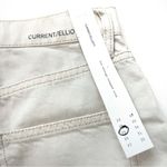 Current/Elliott NWT  Off White "The Vintage Cropped Slim" Five Pocket Mom Jeans Photo 5