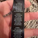 White House | Black Market WHBM Waterfall Fringed Cardigan Sweater Size Medium Tweed Grandma Comfy F8 Photo 4