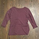 Daisy Fuentes  Red and Blue Blouse Photo 2