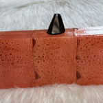 Gail DeLoach Asiaphile Orange Animal Skin Clutch Photo 0