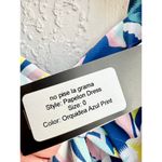 NWT No Pise La Grama Tiered Papelon Mini Dress Orquidea Azul Print Womens Size 0 Photo 8