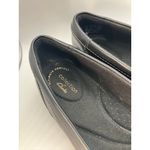 Clarks Womens Black Leather Loafers Comfort Collection Slip On Shoes Size 8 Photo 3