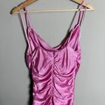 Bardot Revolve Mini Ruched Dress Women's 6 Small Vint Pink Cocktail Party Event Photo 10