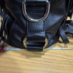 NWT Deadstock CBGB & OMFUG Genuine Leather Black Fringe Satchel Bag Photo 12