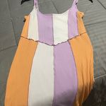 Forever 21 White, Purple and Orange dress Photo 2