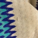 Karina Grimaldi Wide Leg Jumpsuit Strapless Blue and White Size XS Photo 10