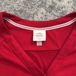 Knox Rose Red Short Sleeve Tiered Mini Dress Photo 3