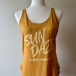 Next Level Apparel Women’s Sun Daze FGL House Tank Top in Mustard Yellow Size S Photo 0