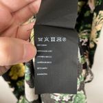 Club Monaco  Gracella Dark Floral Midi Dress Garden Party Size 2 Feminine Flirty Photo 7