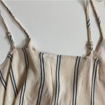 Rails ‎ Aubry Peach Navy Stripe Button Front Tank Top - S EUC Photo 9