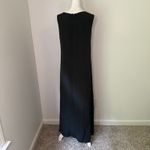 Ballinger Gold dark gray silk sleeveless maxi dress size M Size M Photo 4