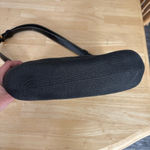 Isaac Mizrahi Eric Javits paper straw shoulder bag in black Photo 12