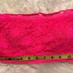 L.E.I Hot pink lace bandeau bra  brand medium juniors Photo 4