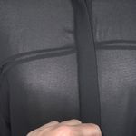 Anthropologie Ro & De Black Sheer Long Sleeve Flat Collar Modest Blouse Small Photo 7