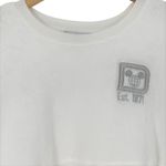 Disney NEW/NWT Parks White & Silver Fuzzy Embroidered SPIRIT JERSEY Size XXL Photo 3
