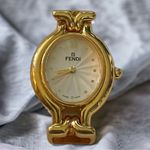 Fendi 640L gold plated watch face Photo 0