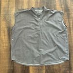 FIGS Gray Rafaela Button Scrub Top Size XL Photo 7