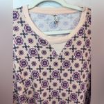 Free People Intimately Women’s Early Night Thermal Floral Top Size‎ S Pink Photo 5
