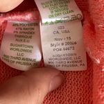 Lilly Pulitzer  Coral Vintage Martha Drape Front Open Cardigan Size Small S Photo 5