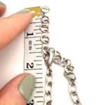 Stella & Dot Elodie Statement necklace Blue Silver Career Party Photo 10